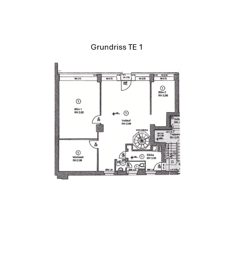 GrundrissTE1 B�rofl�che Berlin