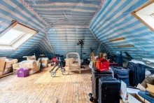 Dachgeschoss - nicht ausgebautes Spielezimmer Wundersch�nes Einfamilienhaus in ruhiger und sch�ner Lage Hamburgs!