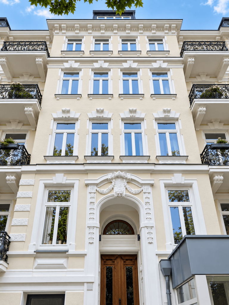 Au�enfoto Hamburg Etagenwohnung Wundersch�ne Altbauwohnung in Eimsb�ttel