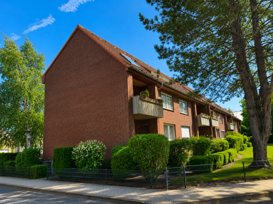 Au�enfoto R�ckseite Dachgeschosswohnung Elmshorn