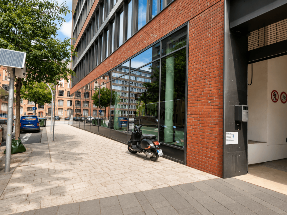 Seitenansicht Einzelhandel Hamburg