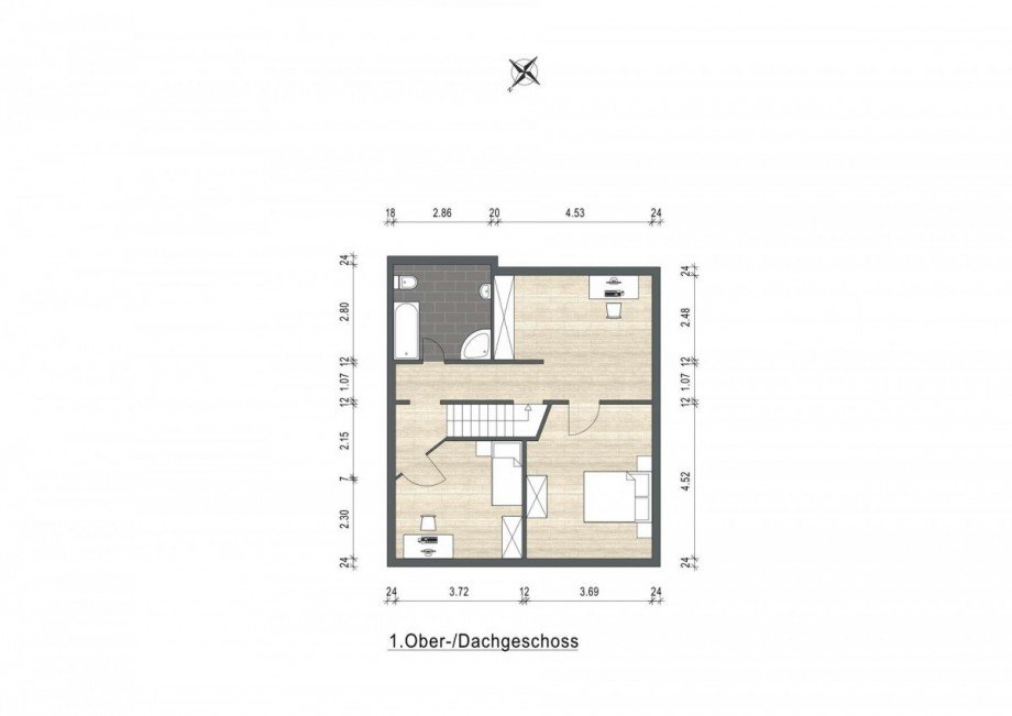 1OG / Dachgeschoss Einfamilienhaus Wandlitz