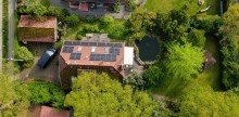 Luftaufnahme Chat GPT Haus in der Natur in Norderstedt!