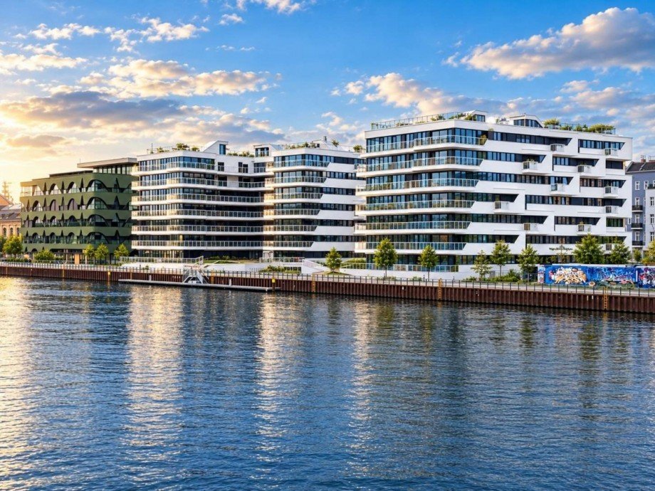 Ansicht auf das Haus Wohnung Berlin
