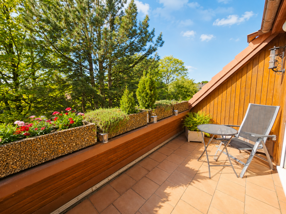 Balkon Dachgeschosswohnung Elmshorn