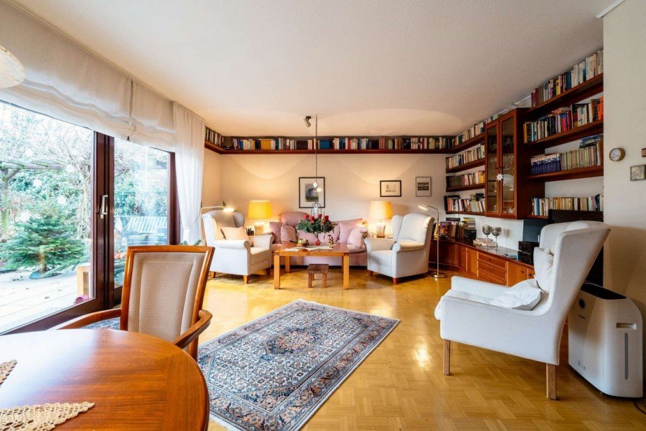 Hochparterre - Wohnzimmer Einfamilienhaus Hamburg